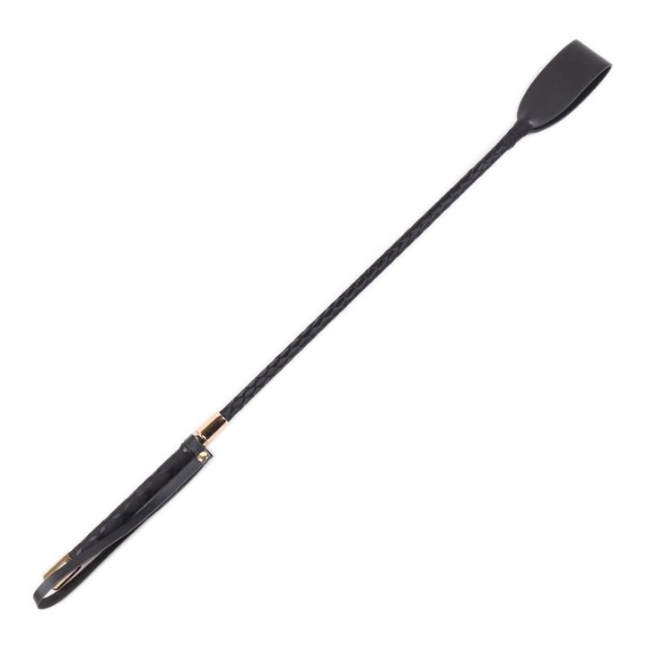 Chicote de Metal Preto e Dourado