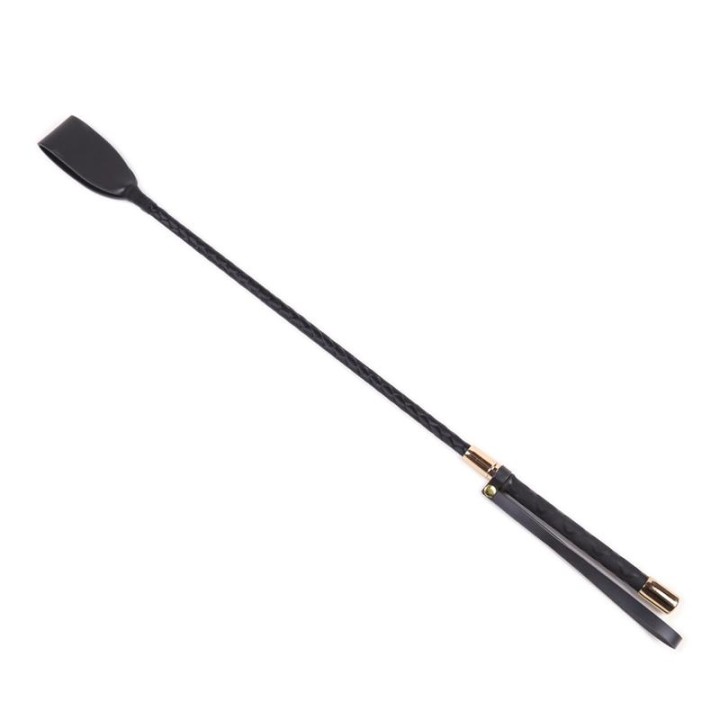 Chicote de Metal Preto e Dourado