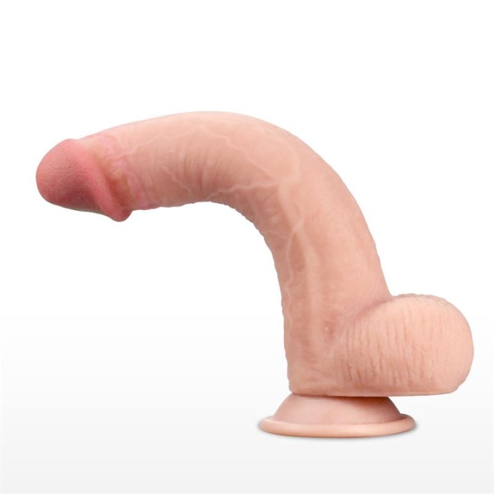 Dildo com Pele Retrátil 9" Natural