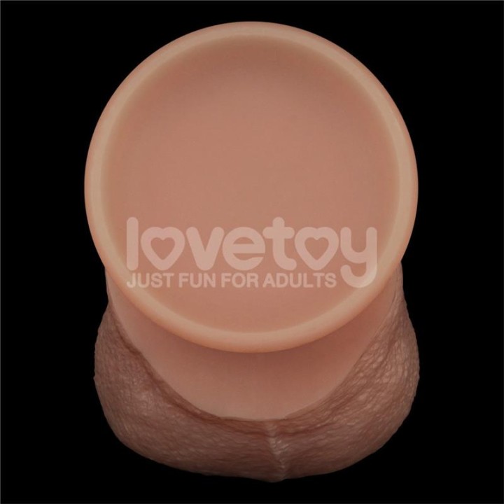 Dildo Sliding Pro Pele Deslizante Retrátil Dupla Camada 8.5"