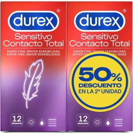 Preservativos Duplo Sensitivo Super Fino 2 x 12 unidades