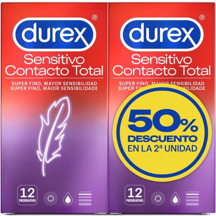 Preservativos Duplo Sensitivo Super Fino 2 x 12 unidades