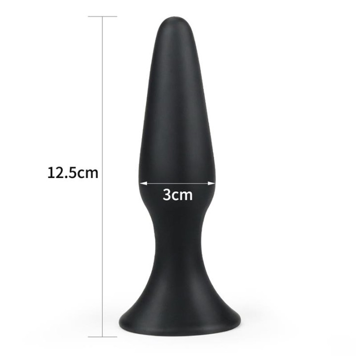 Plug Anal Lure Me Tamanho L Preto