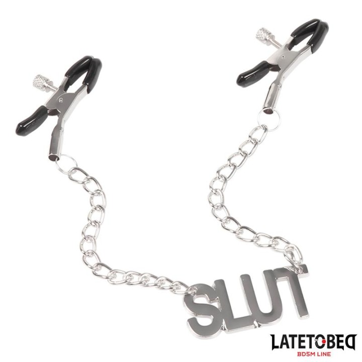 Pinças para Mamilos Lema Slut