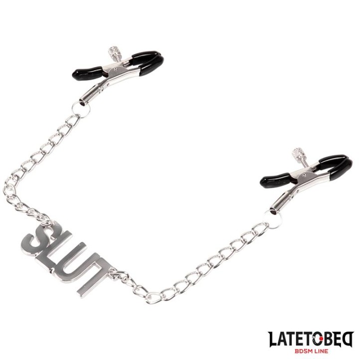 Pinças para Mamilos Lema Slut