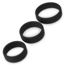 Pack de 3 Anéis para Pénis Power Ring Preto