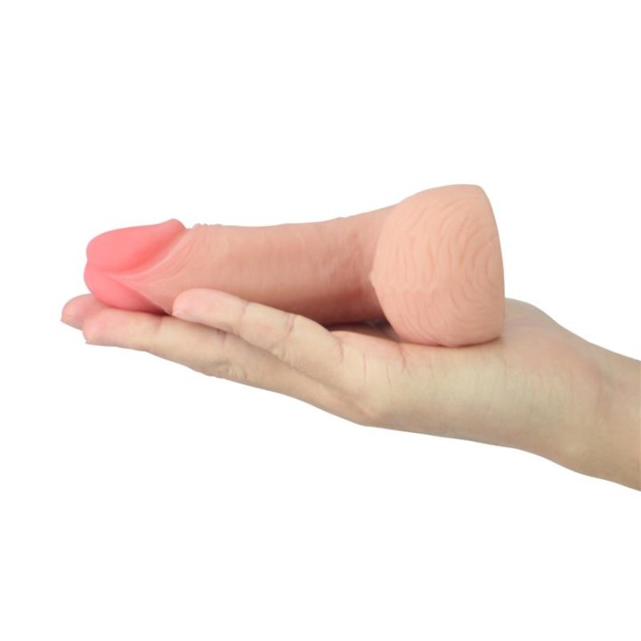 Dildo Limpy 100% Flexível 5.5 Natural