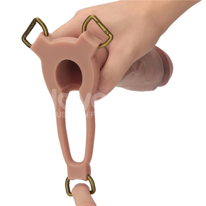 Arnés Ajustável Ingen com Dildo Oco 9 Conjunto Melhorado L/XL/2XL