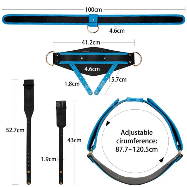 Arnés Ajustável Ingen com Dildo Oco 9 Conjunto Melhorado L/XL/2XL