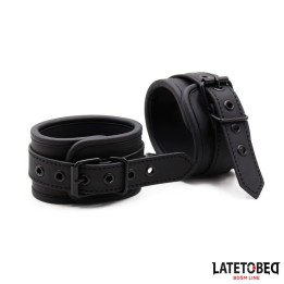 Algemas para Tornozelos Preto Sólido