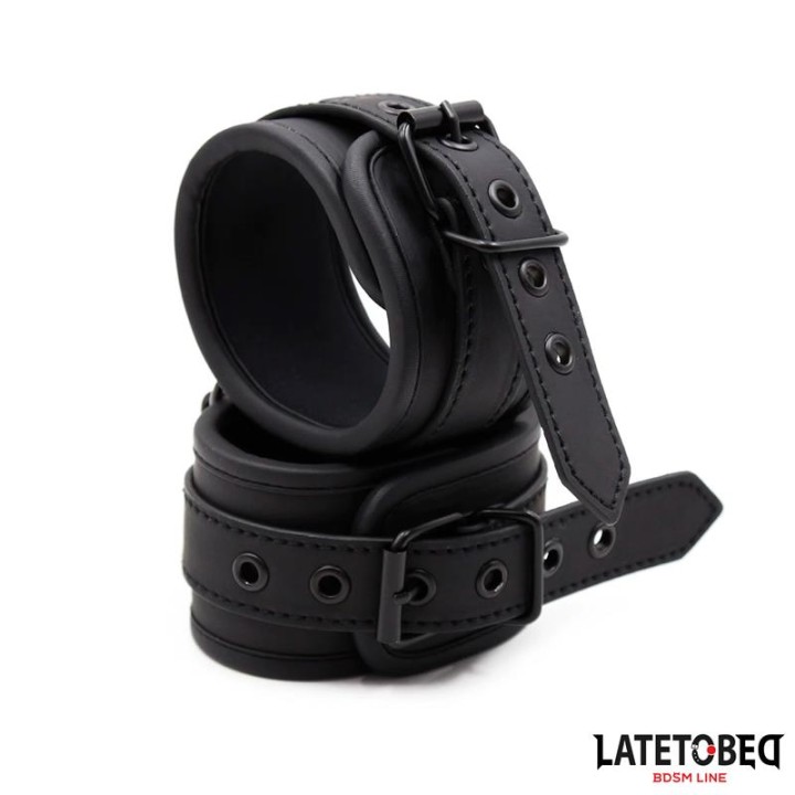 Algemas para Tornozelos Preto Sólido
