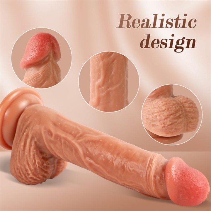 Dildo Dean com Movimento e Vibração 8