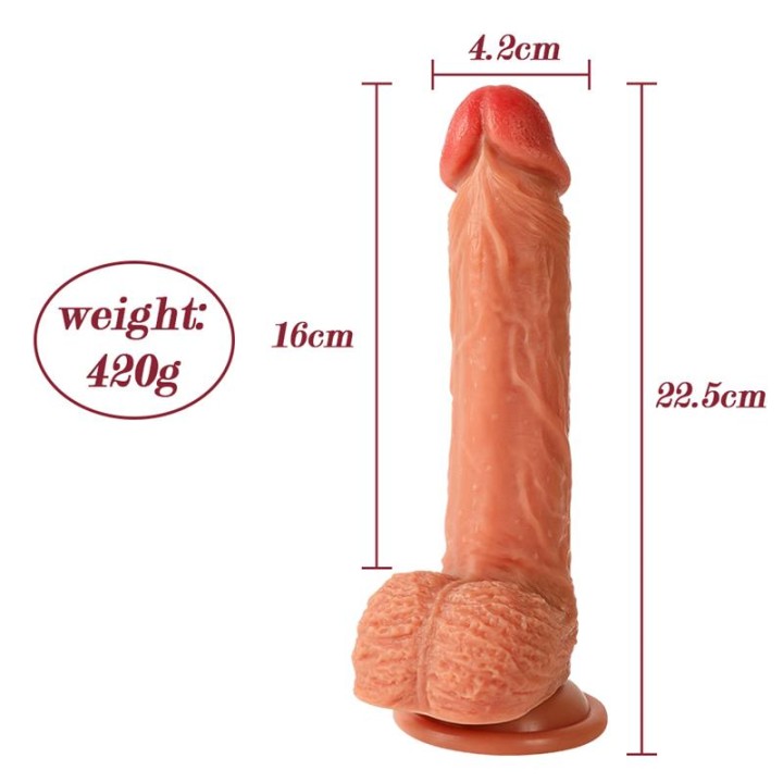 Dildo Dean com Movimento e Vibração 8