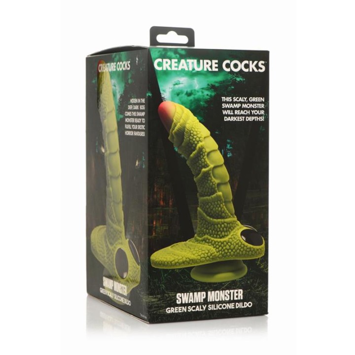 Dildo Monstro do Pântano Escamado 9.4