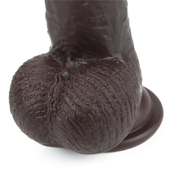 Dildo com Pele Retrátil 9 Negro