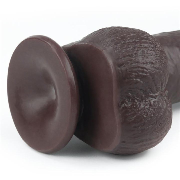 Dildo com Pele Retrátil 9 Negro