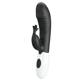 PRETTY LOVE - RASMUSSEN 30 FUNCTION RABBIT VIBRATOR BLACK