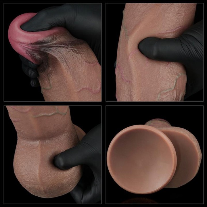 Dildo de Silicone Dupla Camada XXL 9.5