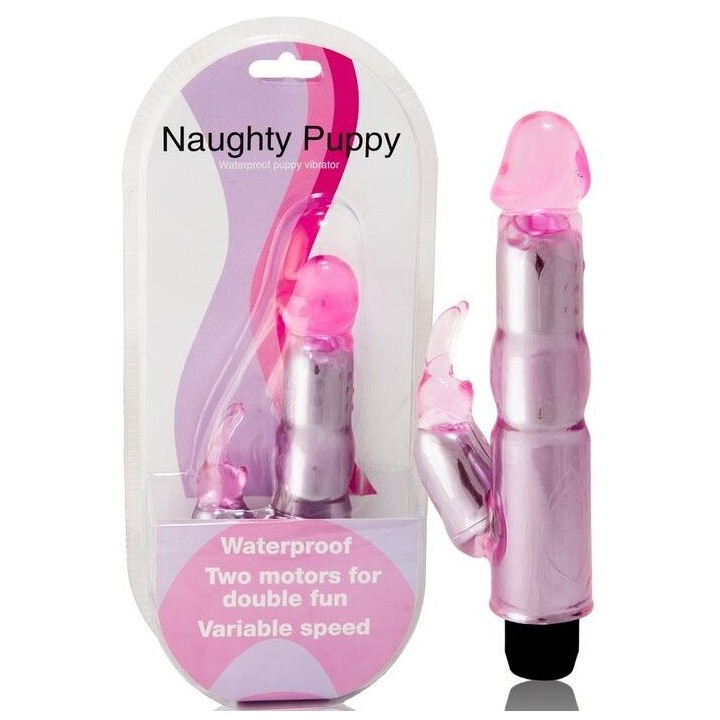 BAILE - VIBRATOR WITH ADJUSTABLE PINK STIMULATOR