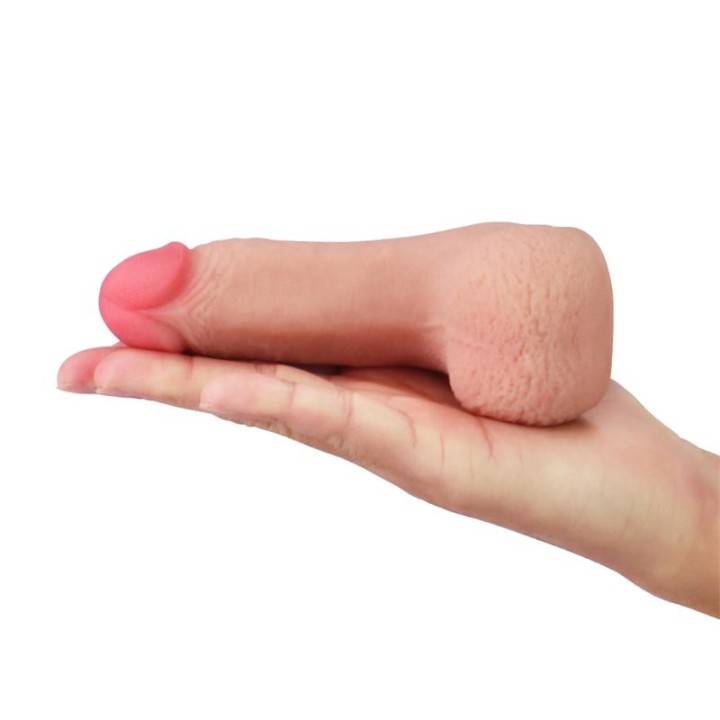 Dildo Limpy 100% Flexível 5 Natural