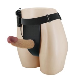 Arnés Draven com Dildo Oco com Vibração