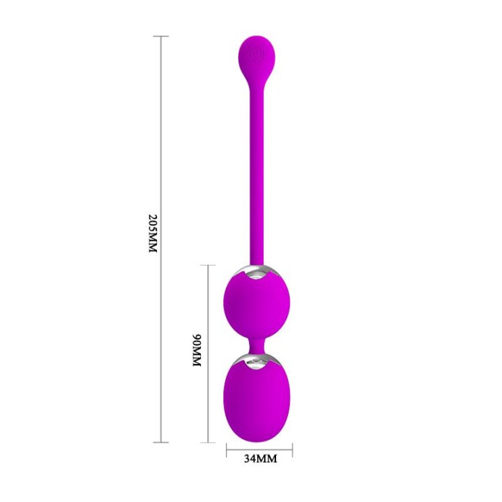 Bolas Vaginais com Vibração Willie Clave 25