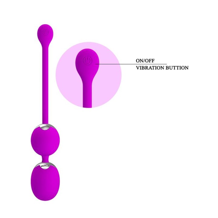 Bolas Vaginais com Vibração Willie Clave 25