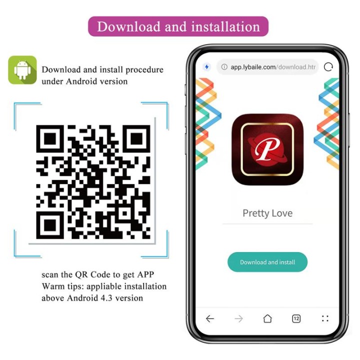 Estimulador Jayleen com Controlo APP