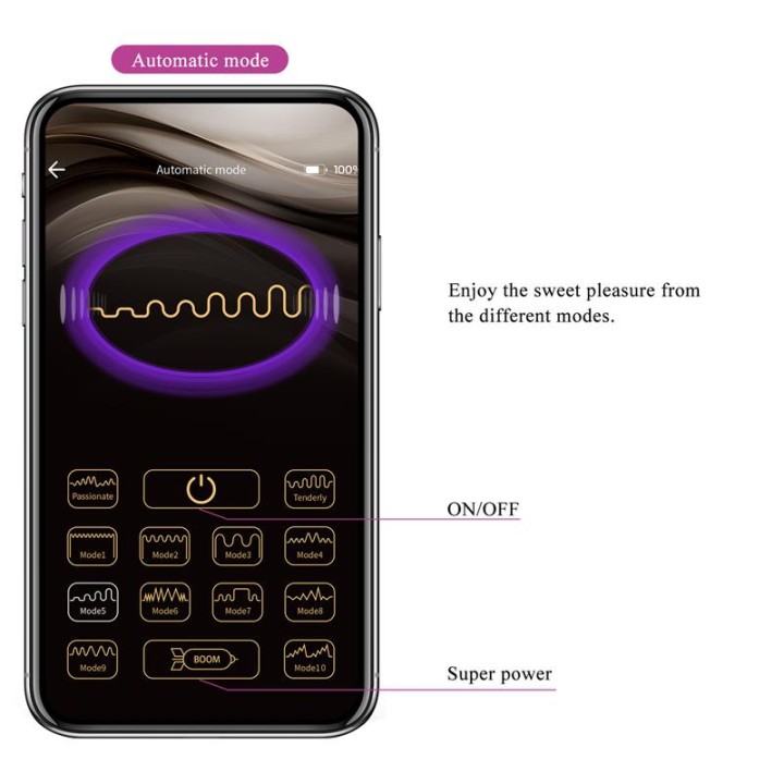 Estimulador Jayleen com Controlo APP