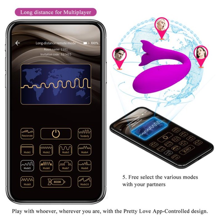 Estimulador Jayleen com Controlo APP