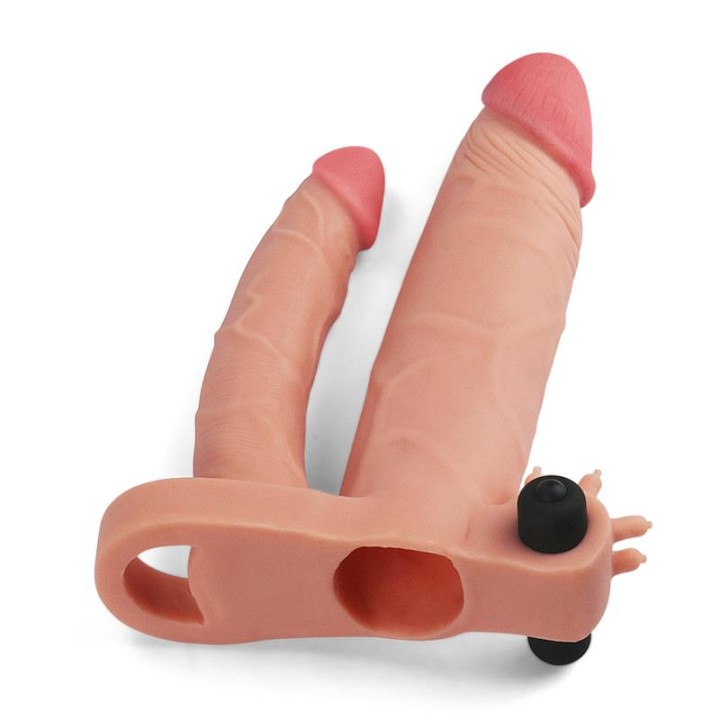 Dildo Duplo Vibratório +1