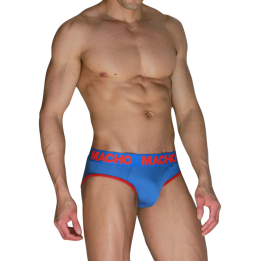 MACHO - MCH005 CLASSIC SLIP BLUE + RED M