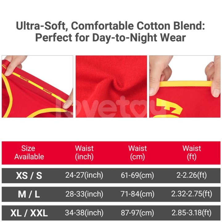 Cuecas com Vibração Printed Panties 28-33
