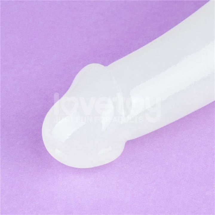 Dildo Duplo Lumino Play Luz Azul 10.5