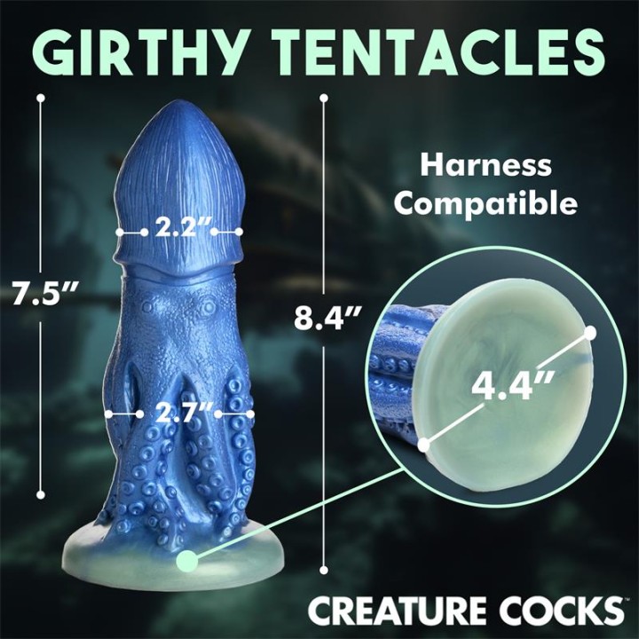 Cocktopus Dildo Tentáculo de Silicone