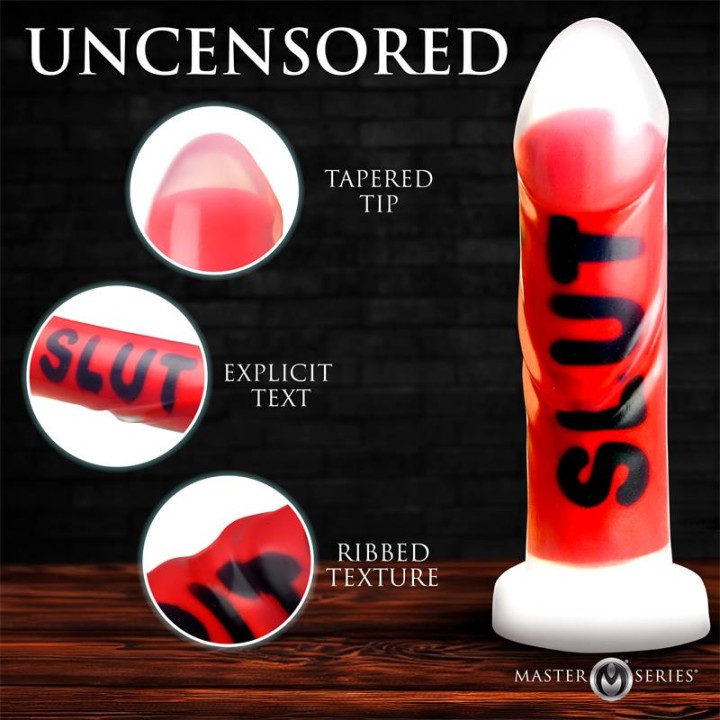 Dildo SLUT em Silicone