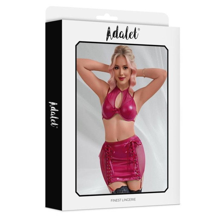 Conjunto Aurora Top e Saia em Pele Vegana