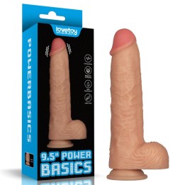 Power Basics Dildo com Vibração 9.5