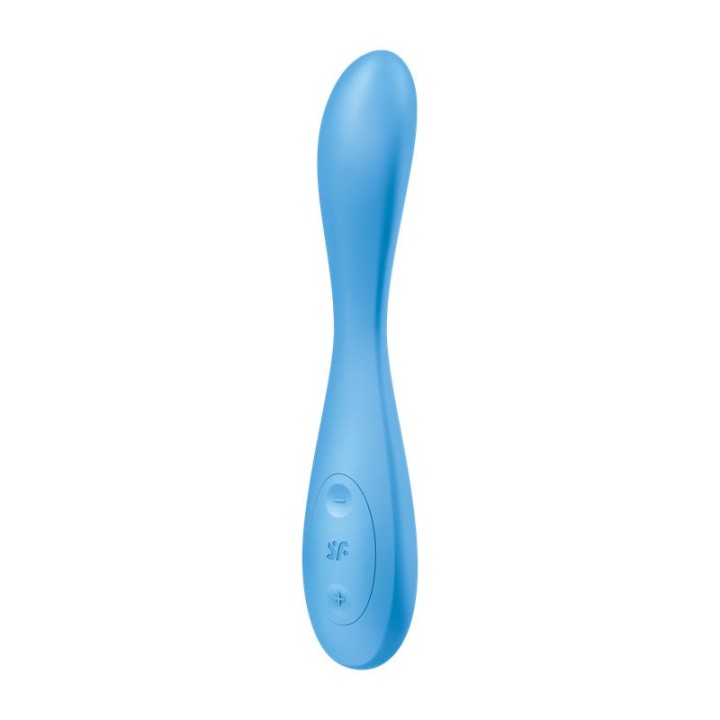 Vibrador G-Spot Flex 4 com APP Satisfyer Connect Azul