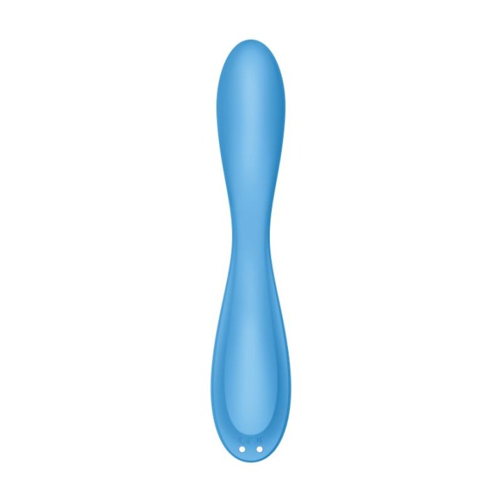 Vibrador G-Spot Flex 4 com APP Satisfyer Connect Azul