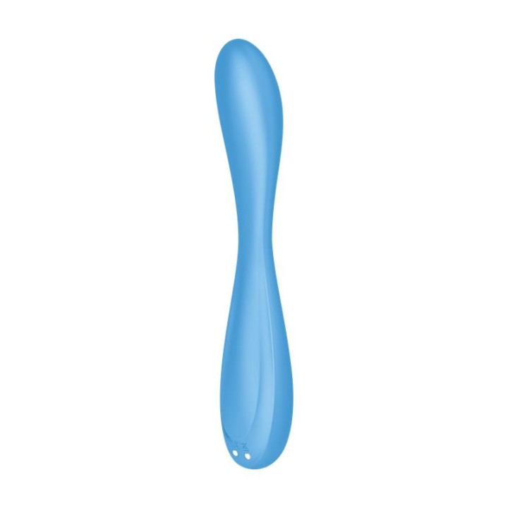 Vibrador G-Spot Flex 4 com APP Satisfyer Connect Azul