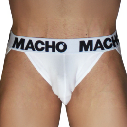 MACHO - MX29BL JOCK WHITE + WHITE M