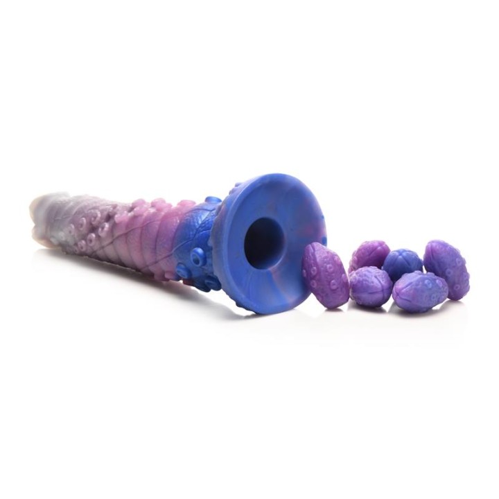 Tenta-Queen Dildo Ovipositor com 6 Ovos