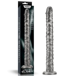 Vibrax Slider Dildo Anal com Vibração King Size 16"
