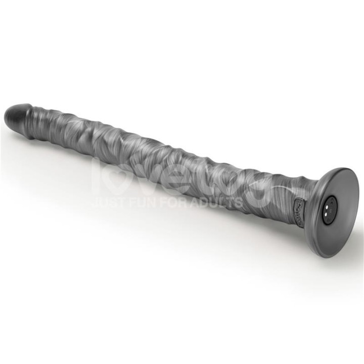 Vibrax Slider Dildo Anal com Vibração King Size 16"