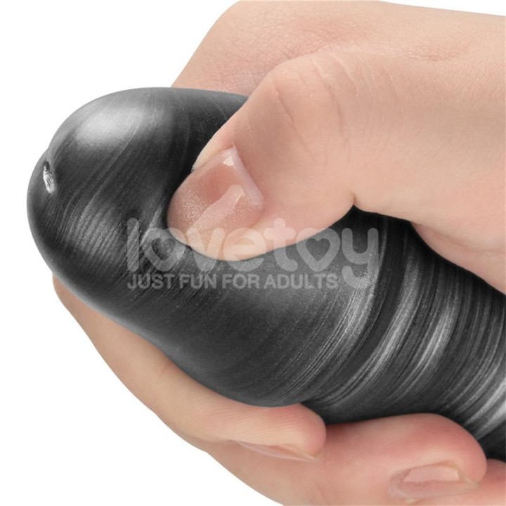 Vibrax Slider Dildo Anal com Vibração King Size 16"