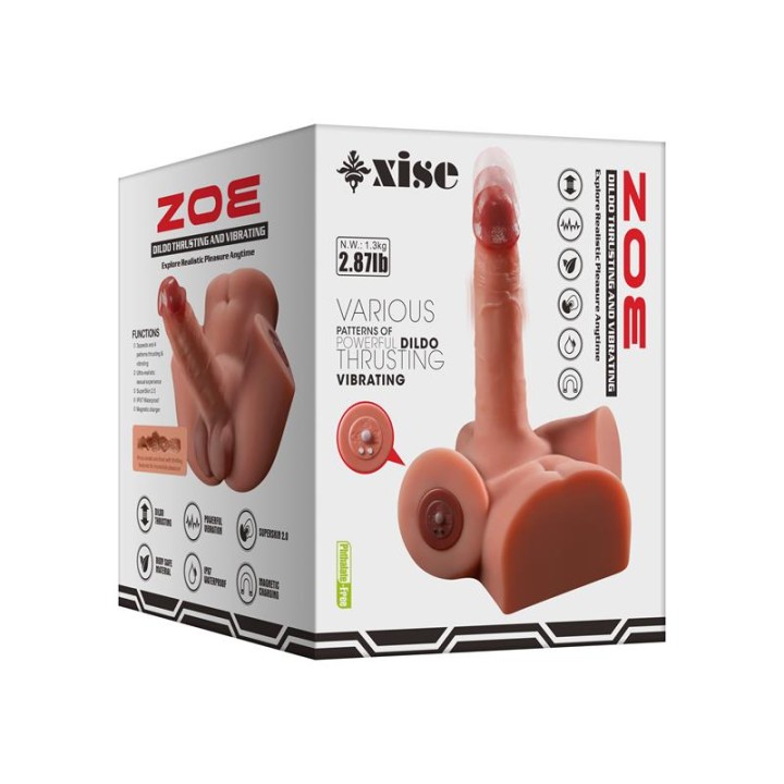Zoe Semi-Torso com Vibração e Thrusting 1.3 kg