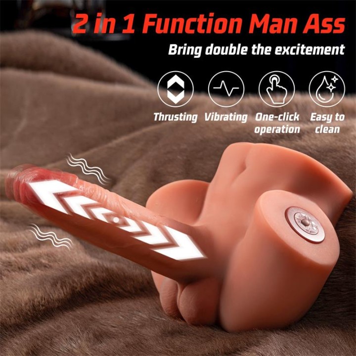 Zoe Semi-Torso com Vibração e Thrusting 1.3 kg