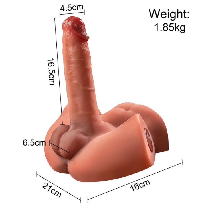 Zoe Semi-Torso com Vibração e Thrusting 1.3 kg