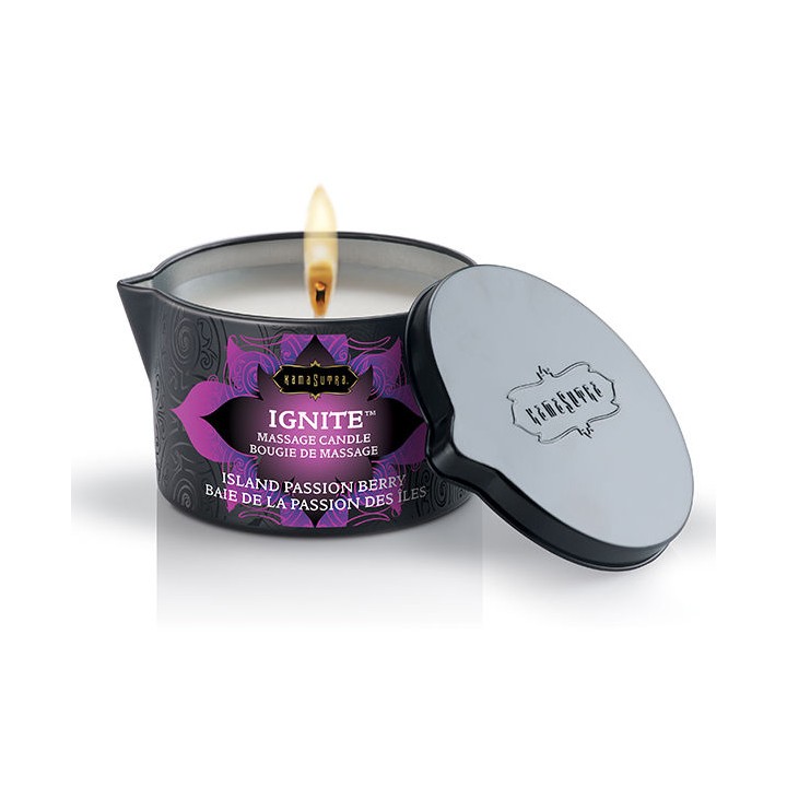 KAMASUTRA - MASSAGE CANDLE PASSION ISLAND 170GR